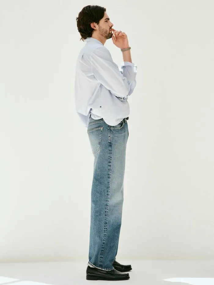 Alex Mill Denim Men Am Relaxed Straight 5 Pocket Jean