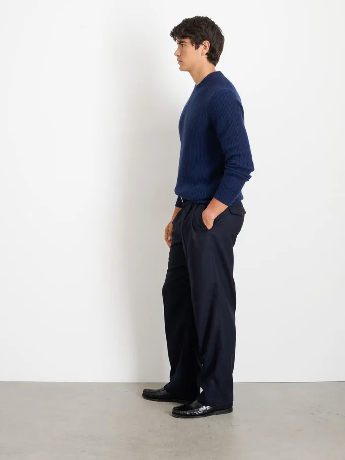 Alex Mill Sweaters Women Jordan Sweater In Washed Cashmere Heather Navy
