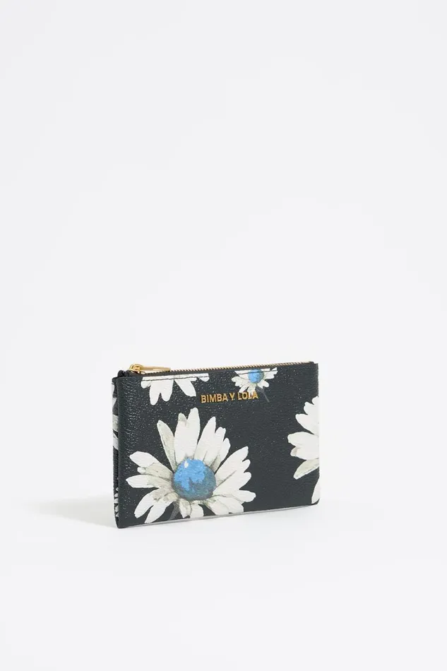 Anthracite Daisy Coin Purse Daisy Anthracite Xs Women Bimba Y Lola Wallets And Coin Purses