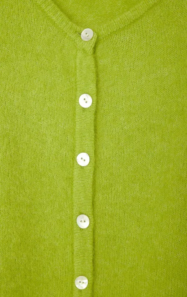 Cardigan Vitow Moss Melange Women American Vintage Jumpers and Cardigans