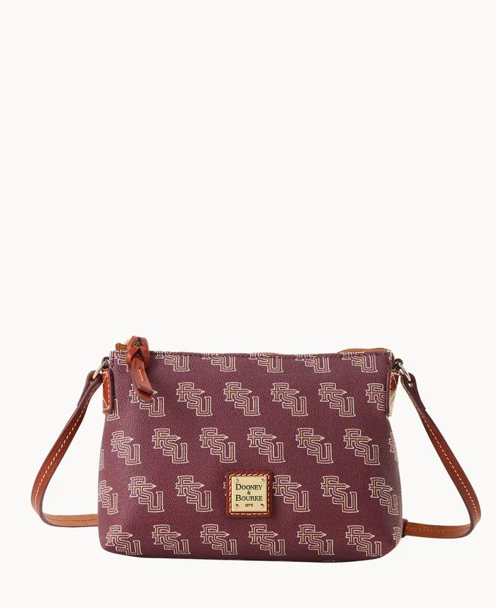 Collegiate Florida State Crossbody Pouchette Florida State Woman Dooney and Bourke Crossbodies