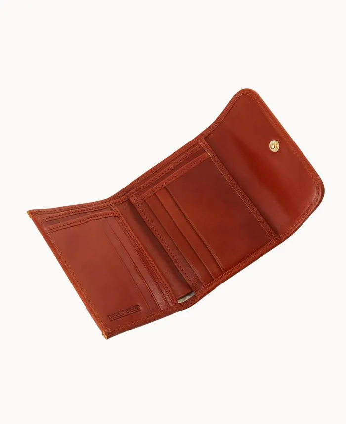 Collegiate Florida State Flap Credit Card Wallet Florida State ManWoman Dooney and Bourke Wallets