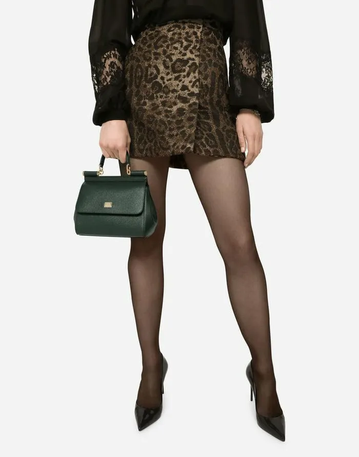 Dolce and Gabbana Handbags Women Medium Sicily Handbag Green Dolce and Gabbana Handbags Women Medium Sicily Handbag Green