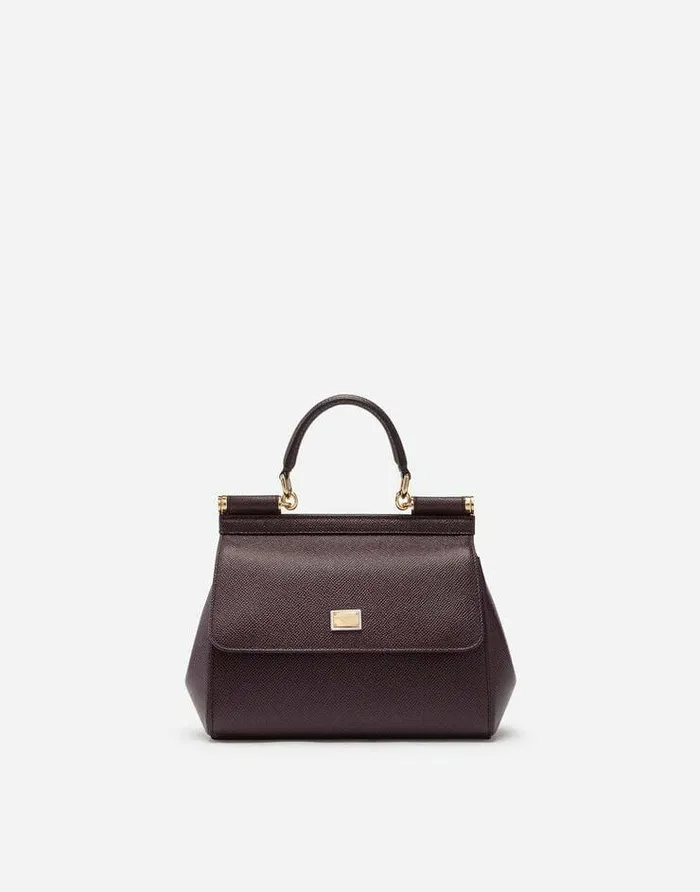 Dolce and Gabbana Handbags Women Medium Sicily Handbag Purple