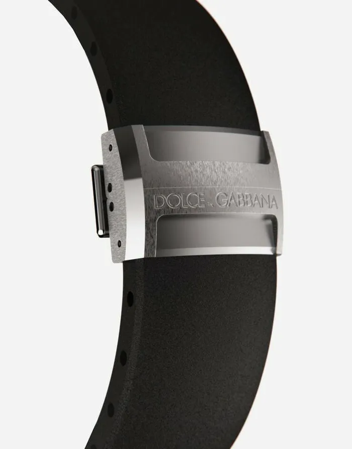 Dolce and Gabbana Watches Men DS5 Watch In Steel Black