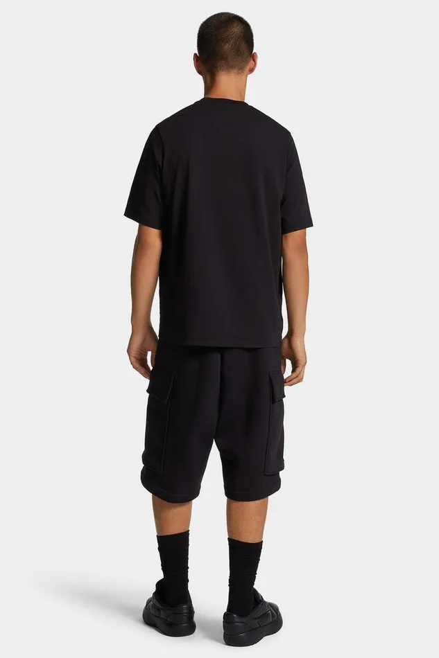 Dsquared2 Shorts Icon New Generation Balloon Cargo Shorts Black 8211 Men