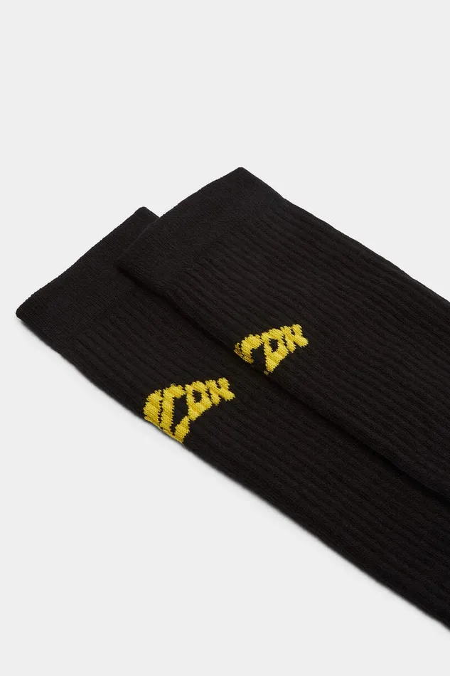 Dsquared2 Underwear Icon New Generation Socks Black 8211 Men