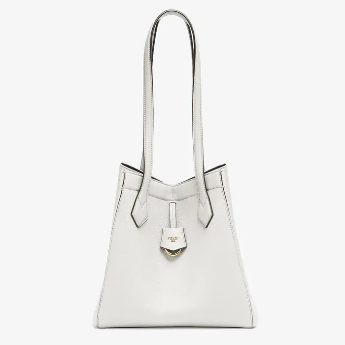 Fendi Tote Bags Fendi Origami Medium White Leather Bag That Can Be Transformed 8211 Women