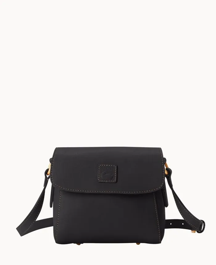 Florentine Mini Eliza Crossbody Black Black Woman Dooney and Bourke Crossbodies