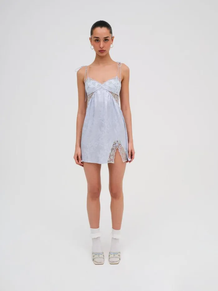For Love and Lemons Dresses Baby039s Breath Slip Dress Blue 8211 Women