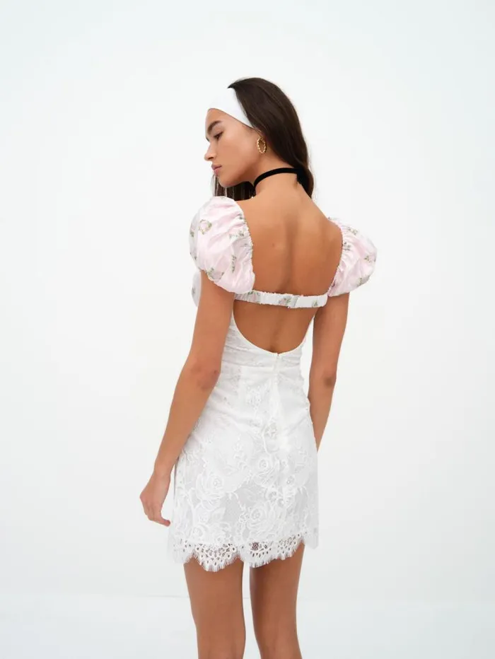 For Love and Lemons Dresses London Mini Dress White 8211 Women