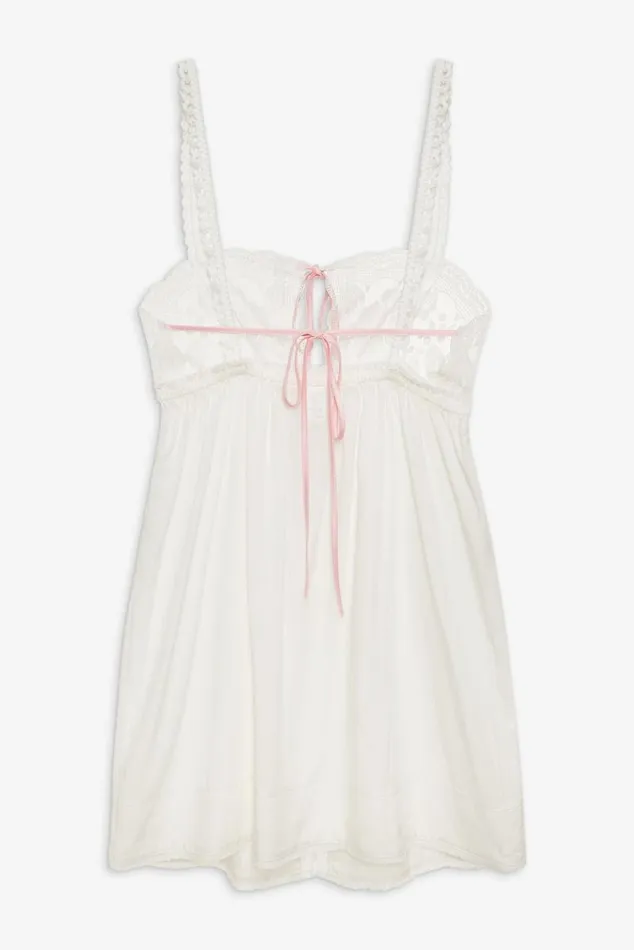 For Love and Lemons Lingerie Alexa Slip Dress White 8211 Women