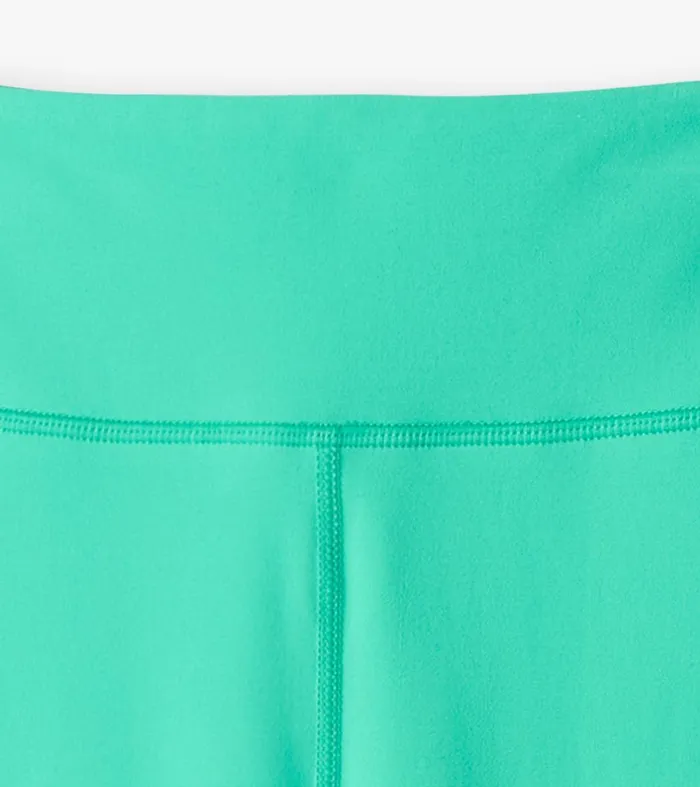 Girls Aqua Green Active Leggings Hatley