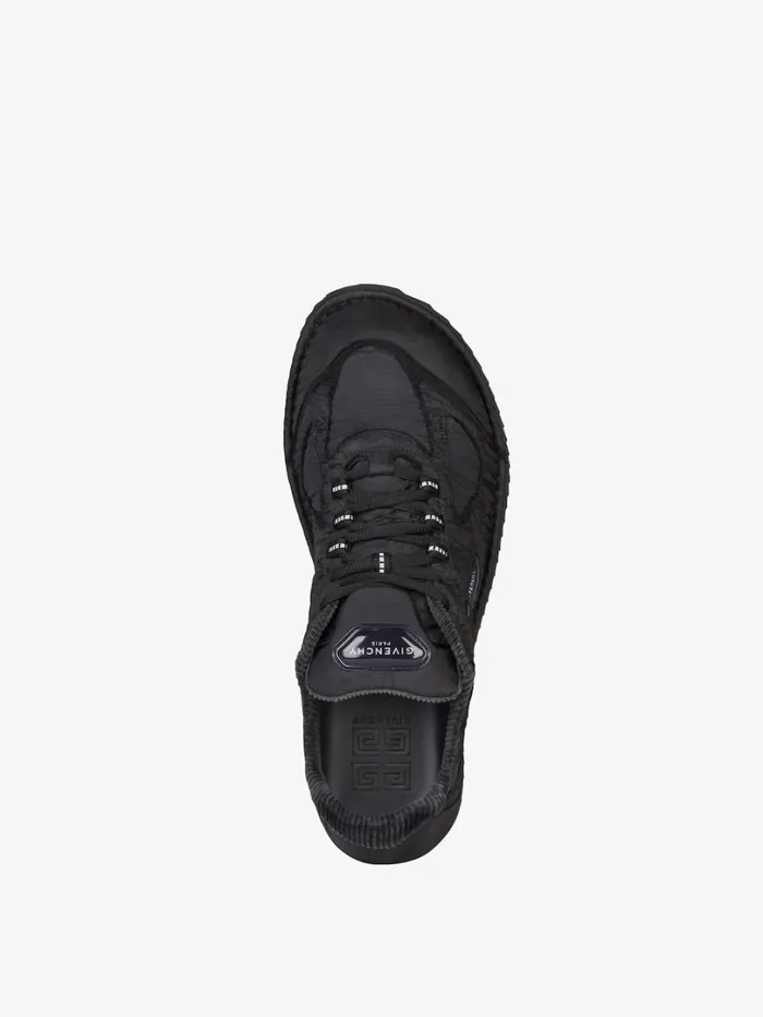 Givenchy Flat Sneakers In Synthetic Fiber Black Men Sneakers Givenchy Flat Sneakers In Synthetic Fiber Black Men Sneakers