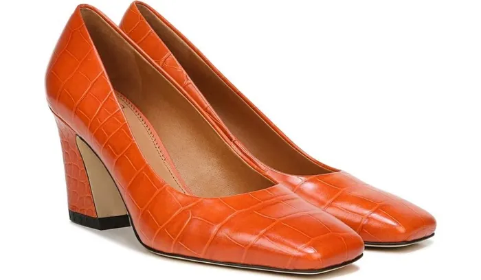 Heels Women Franco Sarto Sarto Graciana Pump Orange Leather