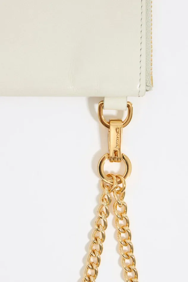 Ivory Leather Coin Purse Ivory Women Bimba Y Lola Wallets And Coin Purses