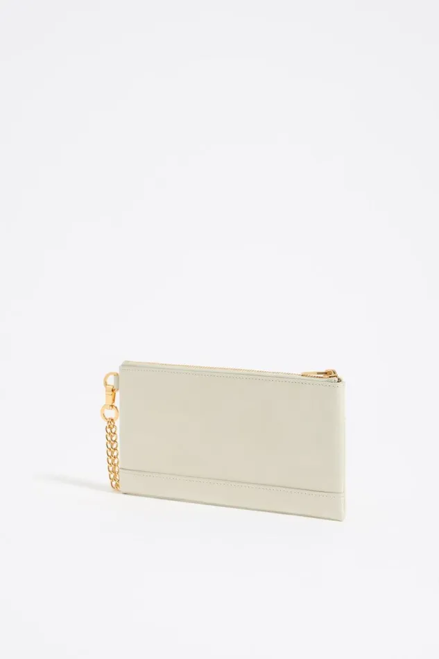 Ivory Leather Coin Purse Ivory Women Bimba Y Lola Wallets And Coin Purses