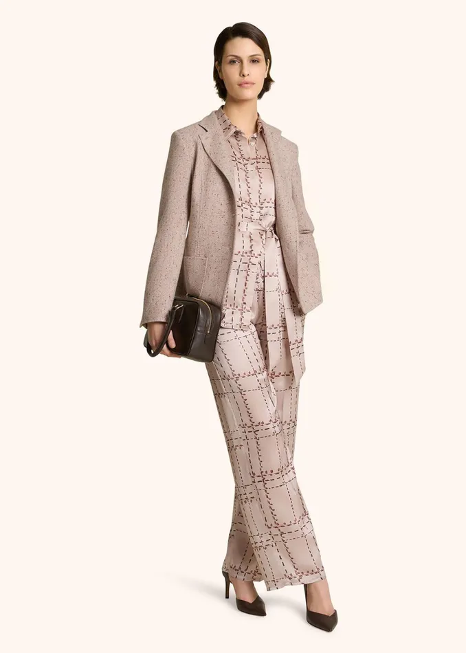 Kiton Blouses And Shirts PRINTED SILK SHIRT 8211 Women