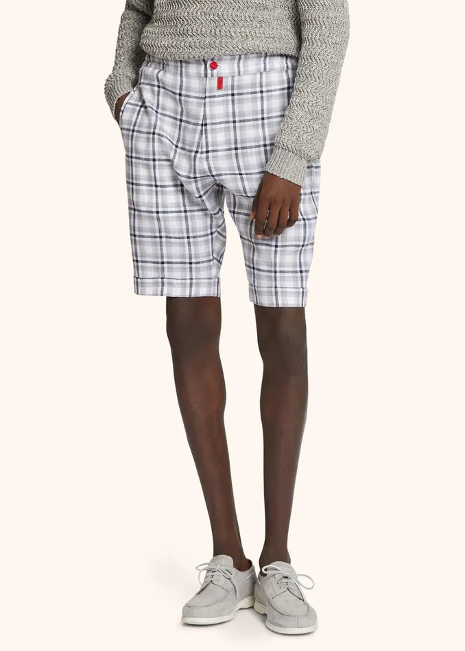 Kiton Pants TROUSERS LINEN 8211 Men