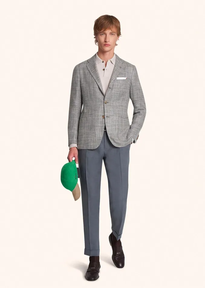 Kiton Pants TROUSERS LINEN 8211 Men