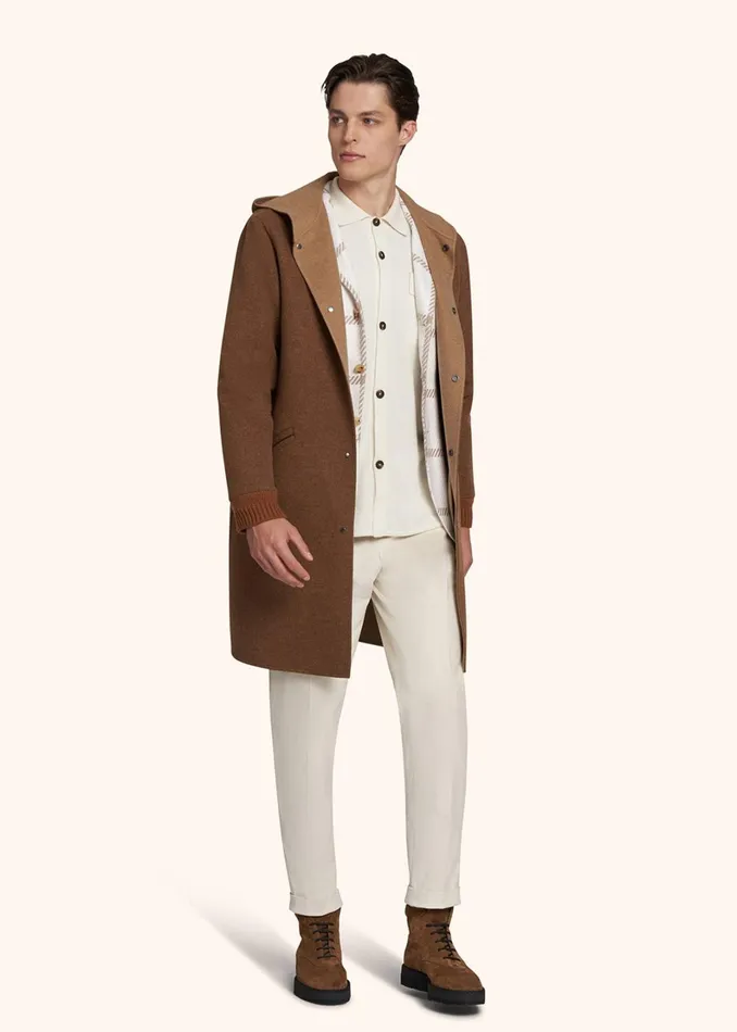 Kiton Shirts SHIRT JACKET CASHMERE 8211 Men