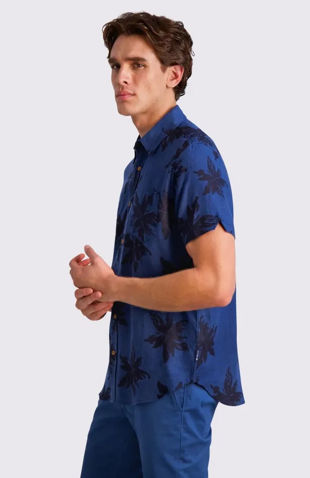Men Ben Sherman Archive Print Shirts Exploded Flower Print Shirt 8211 Navy Men Ben Sherman Archive Print Shirts Exploded Flower Print Shirt 8211 Navy
