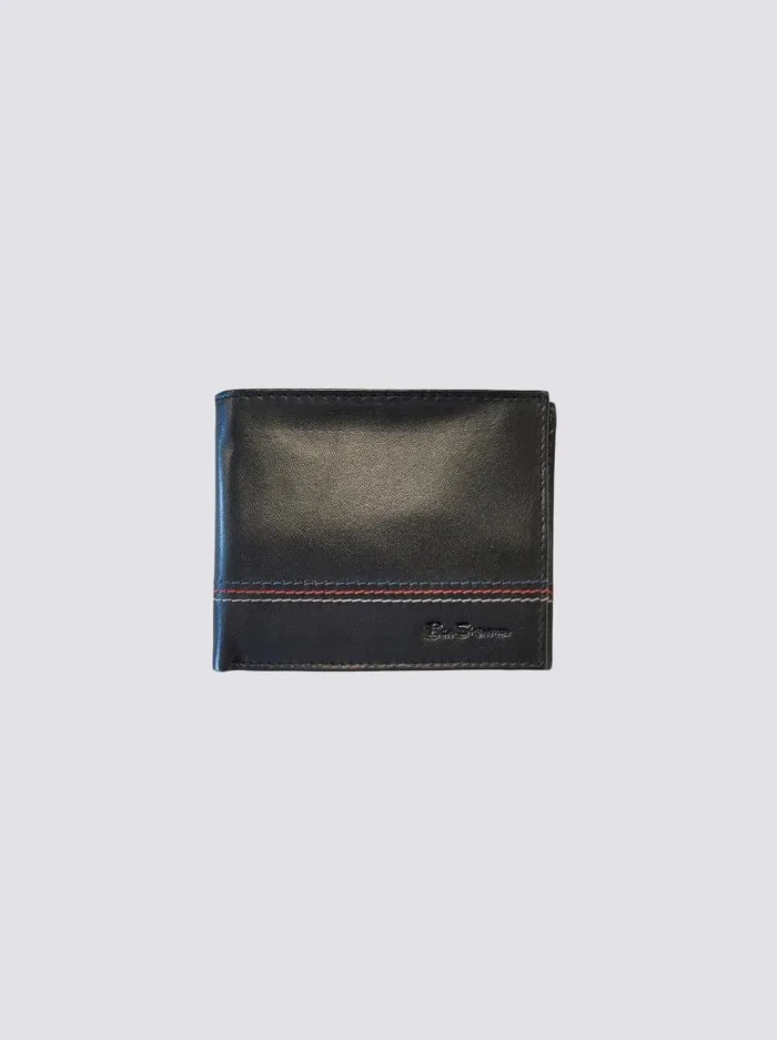 Men Ben Sherman Wallets and Card Holders Gillespie Bill Fold Leather Wallet 8211 Black Men Ben Sherman Wallets and Card Holders Gillespie Bill Fold Leather Wallet 8211 Black