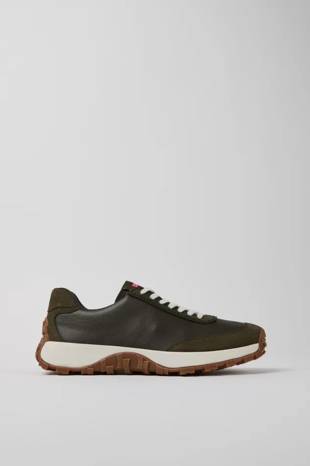 Men Drift Trail VIBRAM Green Textile And Nubuck Sneakers Camper Sneakers Men Drift Trail VIBRAM Green Textile And Nubuck Sneakers Camper Sneakers