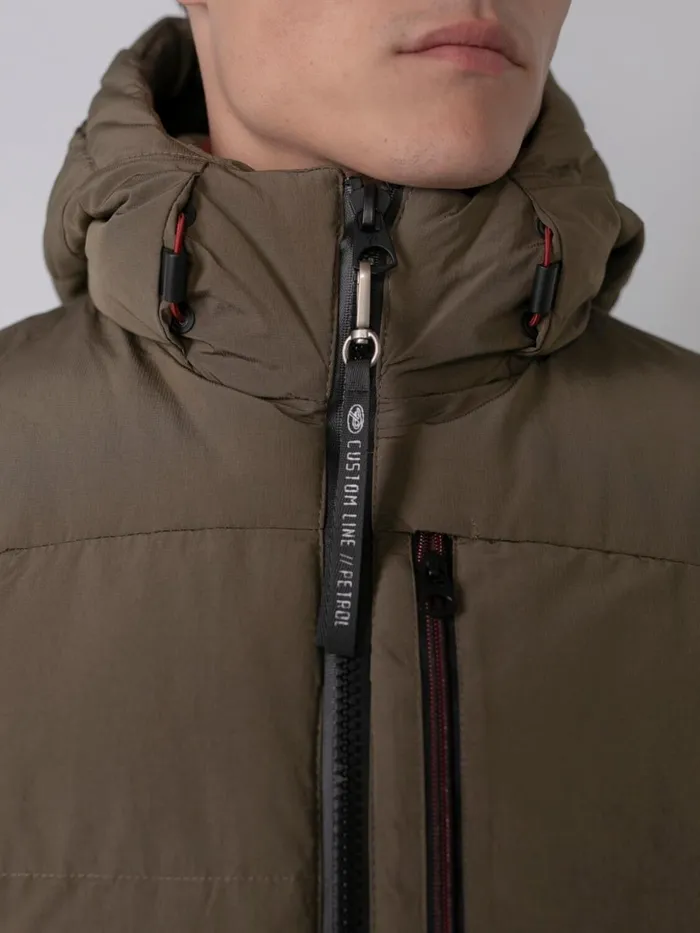 Men Jackets Petrol Industries Sustainable Jacket Dark Wood
