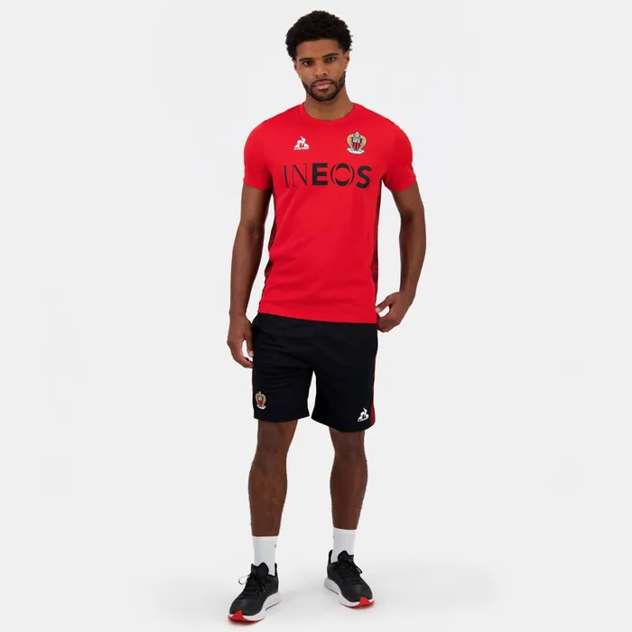 Men Le Coq Sportif Tshirts And Tops OGC Nice 8211 Training Resistance TShirt Red N