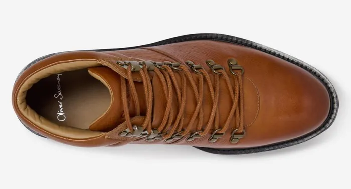 Men Oliver Sweeney Boots Helford Dark Tan