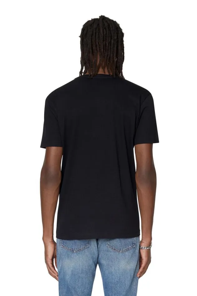 Men TDiegorD Black Diesel Tshirts Men TDiegorD Black Diesel Tshirts