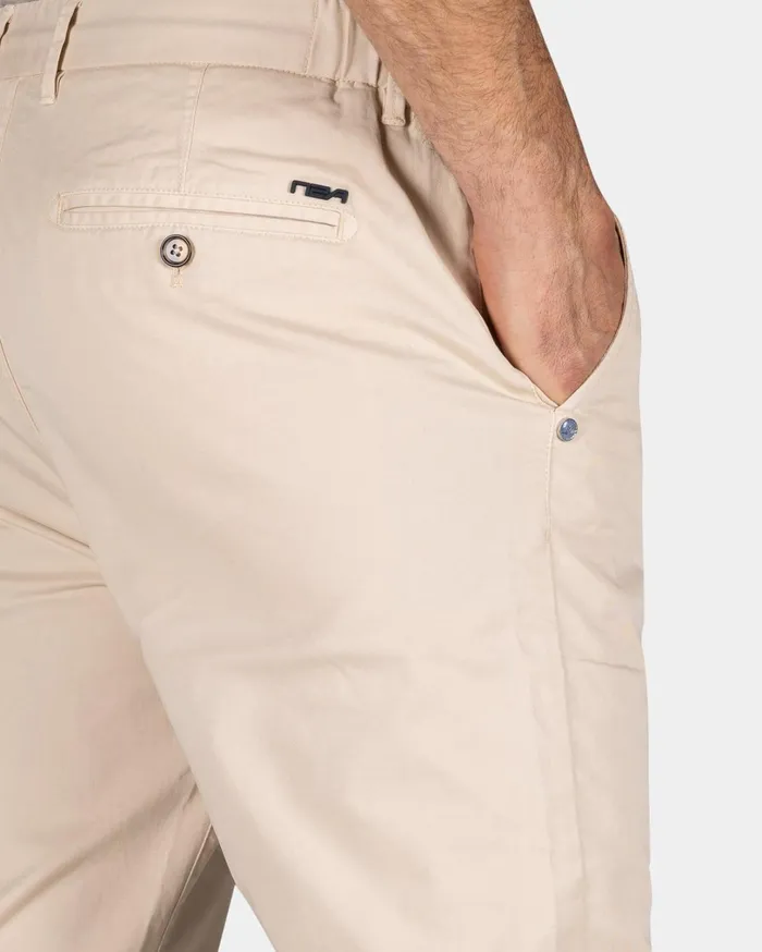 Men Trousers NZA New Zealand Auckland Beige Chino 8211 Oat Sand