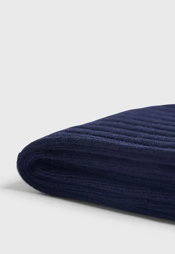 Mens All Year Wool Dress Sock Black Socks Paulstuart