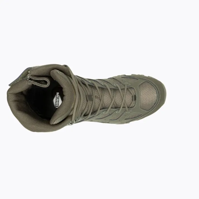 Merrell Boots Men Moab 3 8034 Tactical Zip Waterproof Boot Dark Olive