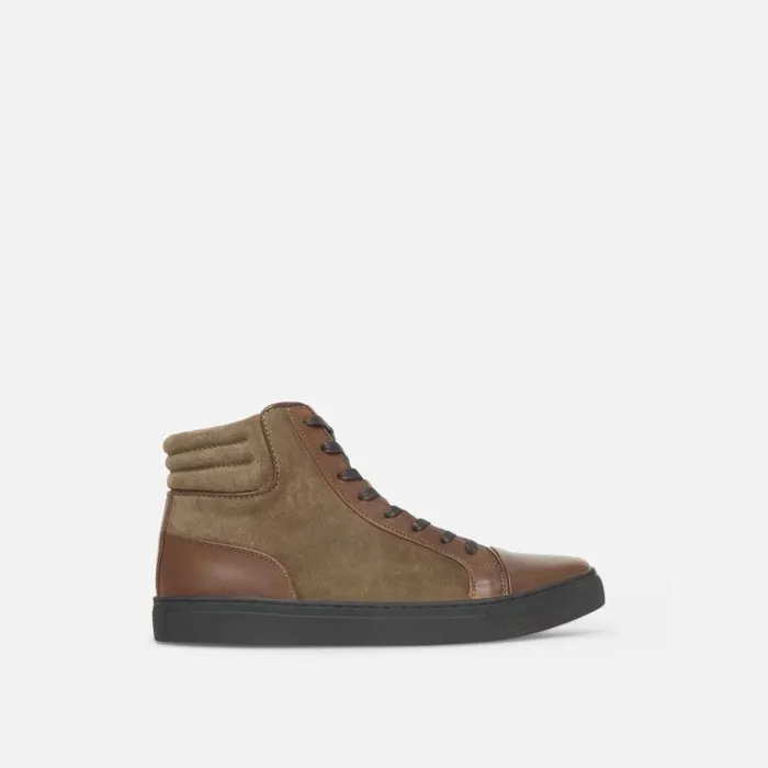 Mixed HighTop Sneaker Cognactaupe Men Kenneth Cole Sneakers