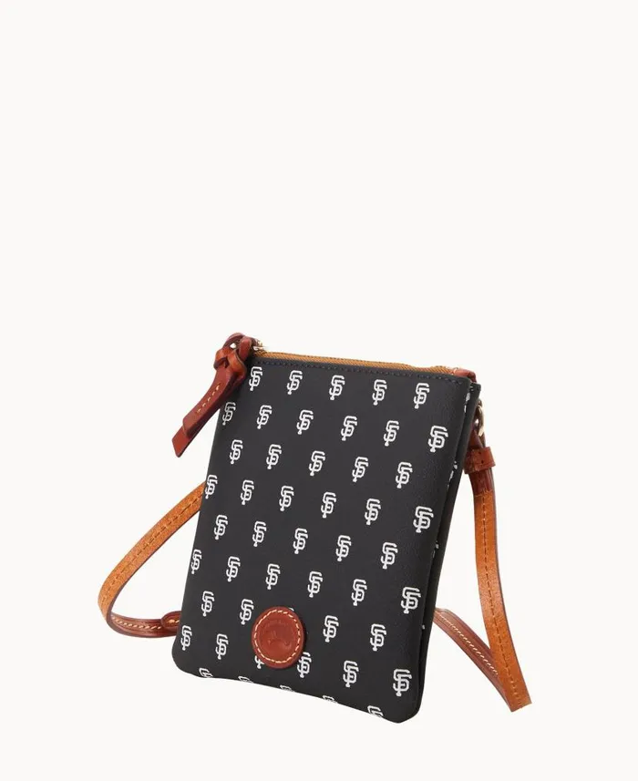 MLB Giants Small North South Top Zip Crossbody Giants Woman Dooney and Bourke Crossbodies MLB Giants Small North South Top Zip Crossbody Giants Woman Dooney and Bourke Crossbodies