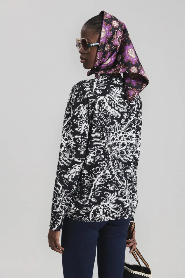 Rachel Comey Knits Women Brise Pullover Black Multi