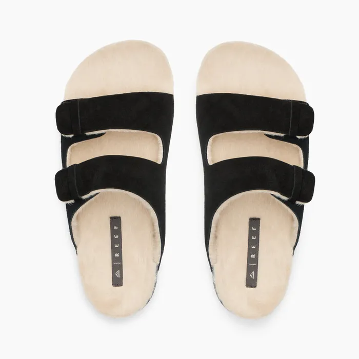 Reef Sandals Ojai Two Bar Cozy Raven 8211 Women