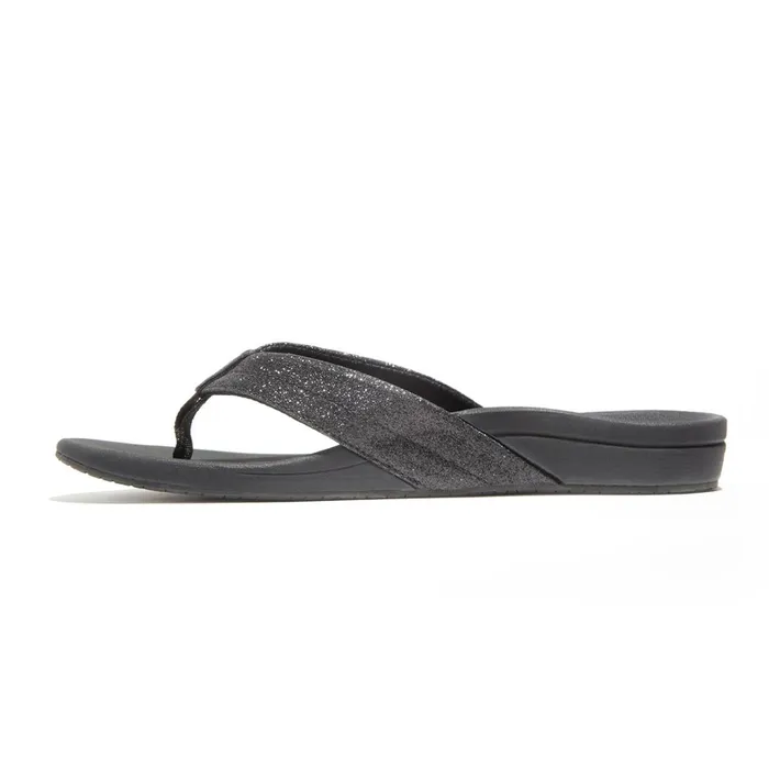 Reef Sandals OrthoSpring Blackblack Glitter 8211 Women