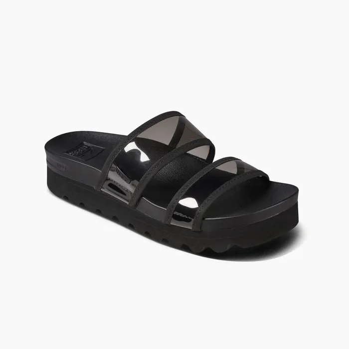Reef Sandals Vista HiEnergy Black Transparent 8211 Women