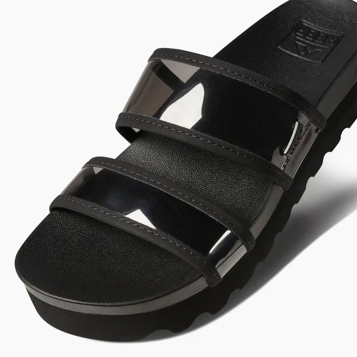 Reef Sandals Vista HiEnergy Black Transparent 8211 Women