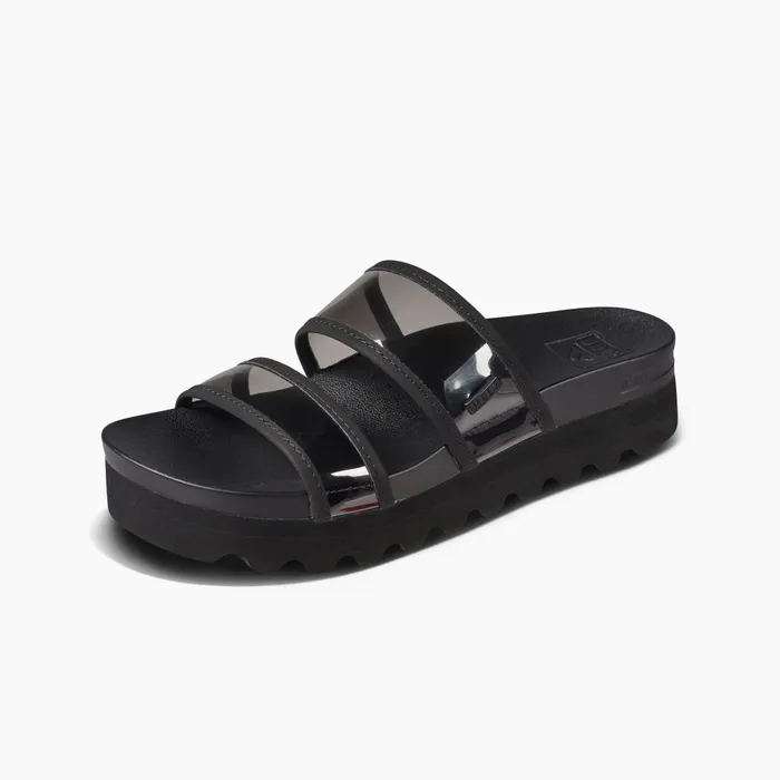 Reef Sandals Vista HiEnergy Black Transparent 8211 Women