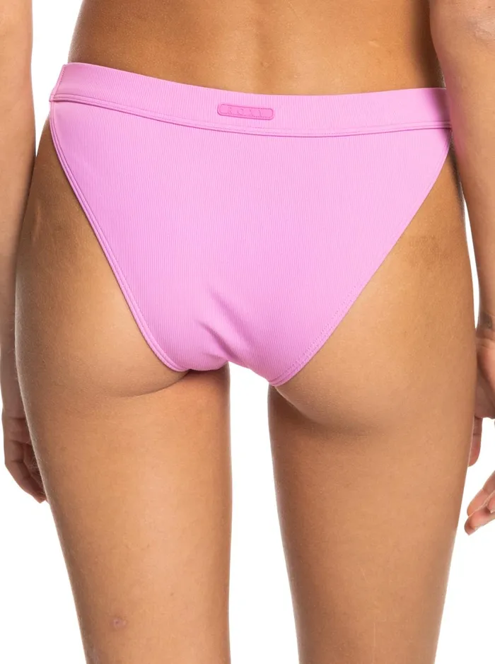 Roxy Active Swimsuits Roxy Active Rib Bikini Bottoms Cyclamen 8211 Women