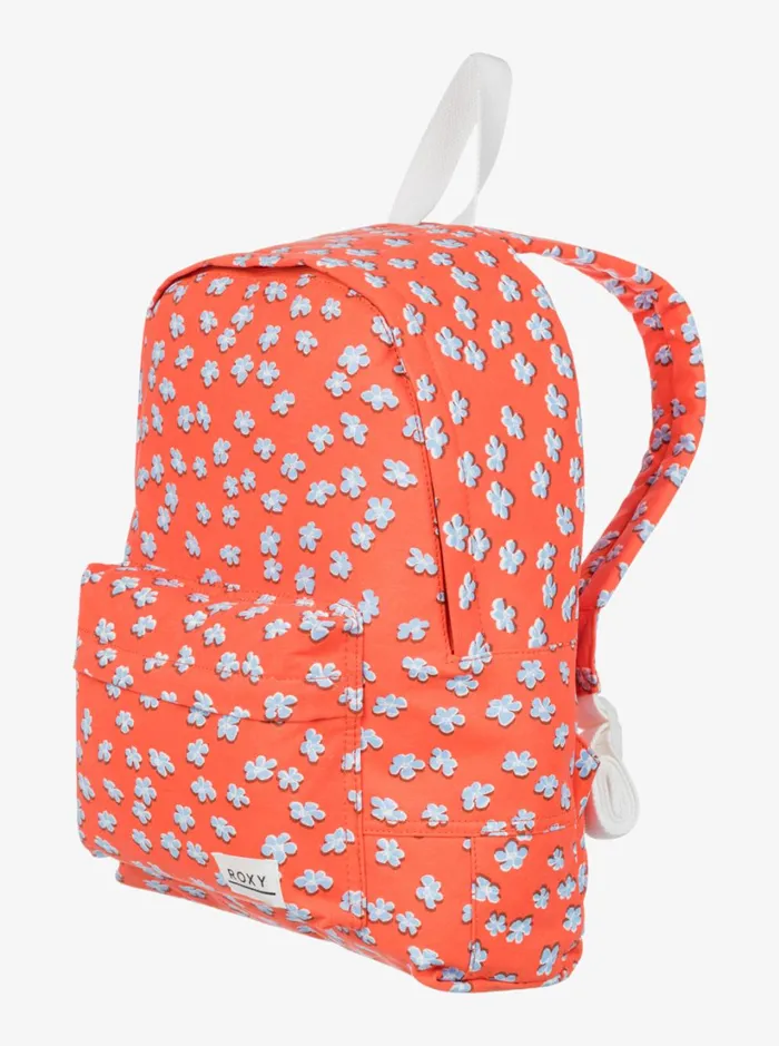 Roxy Backpacks Sugar Baby Canvas 16L Small Backpack Tiger Lily Flower Rain 8211 Women