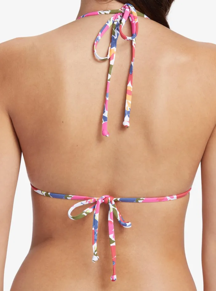 Roxy Bikinis Bloomin Babe Tiki Tri Bikini Top Bloomin Babe 8211 Swim 8211 Women