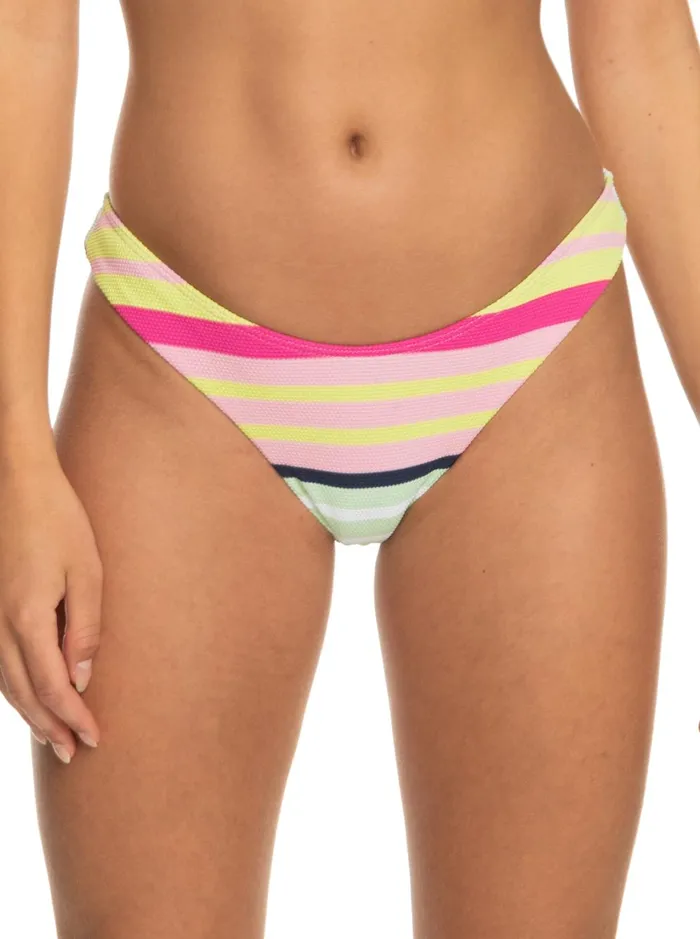 Roxy Bikinis Stripe Soul Cheeky Bikini Bottoms Seacrest Stripe Soul 8211 Women