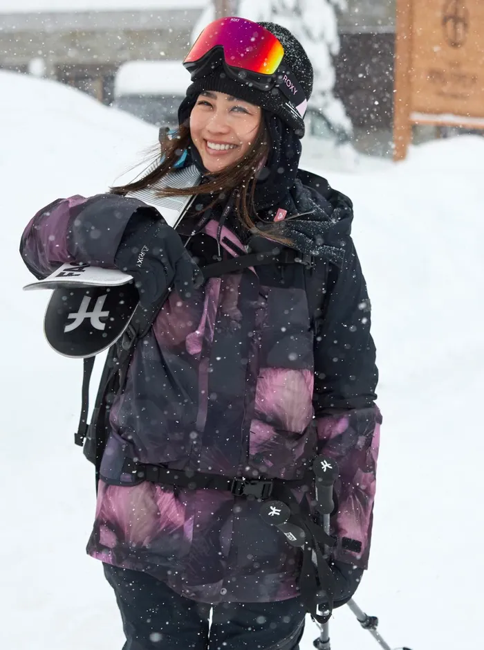 Roxy Snow Jackets GORETEX Glade Technical Snow Jacket True Black Pansy Pansy 8211 Women Roxy Snow Jackets GORETEX Glade Technical Snow Jacket True Black Pansy Pansy 8211 Women