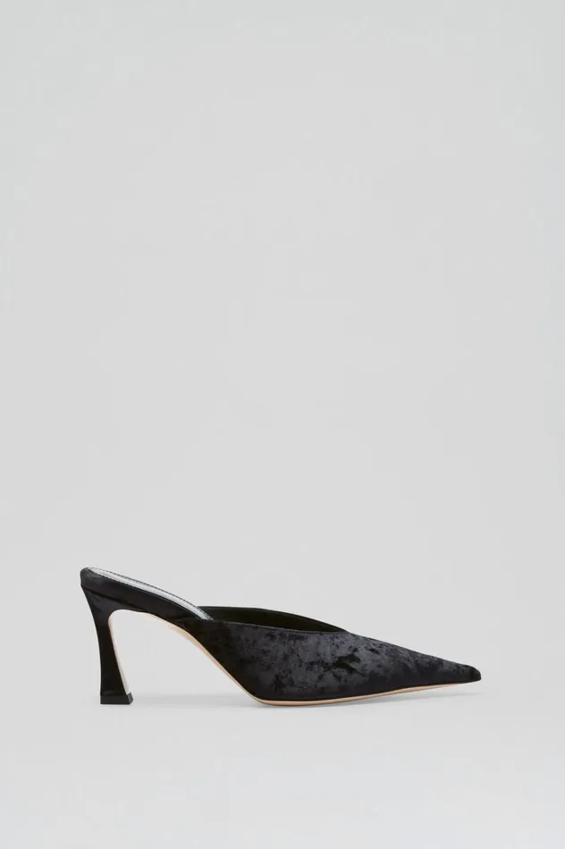 Shoes Women Scanlan Theodore VELVET MULE 75 Black
