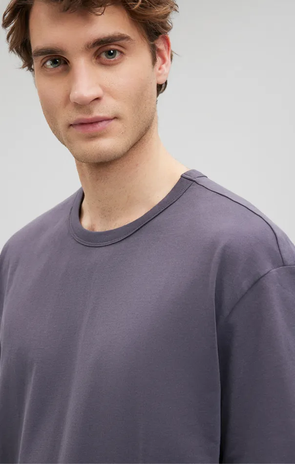 Simple Crew Neck TShirt In Periscope Men Mavi Jeans TShirts Simple Crew Neck TShirt In Periscope Men Mavi Jeans TShirts